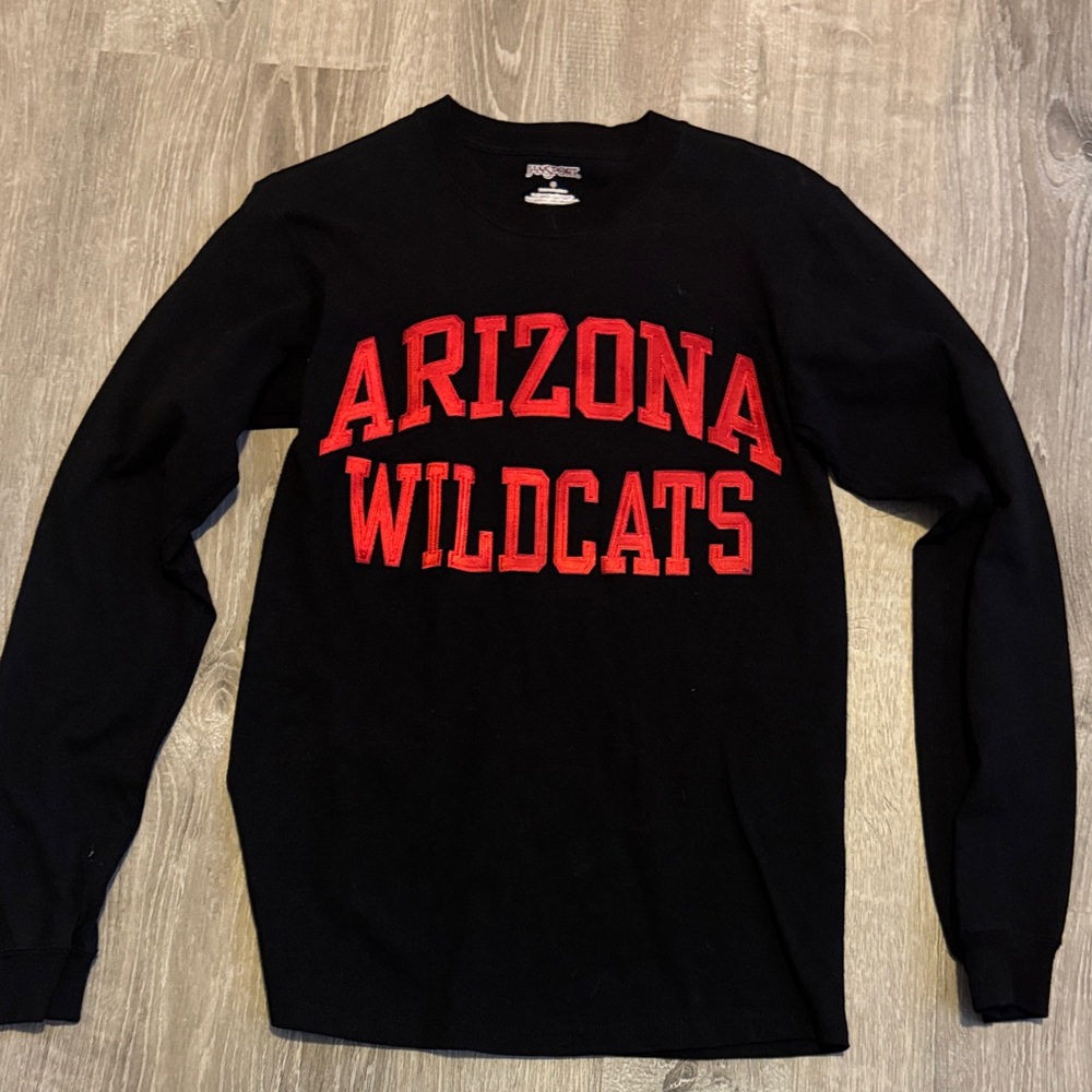 Jansport Black and Red Long Sleeve Tee